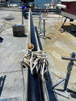 Repair, construction and maintenance of traditional wooden boats